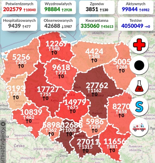 Ситуация с коронавирусом в Польше, новости, правила