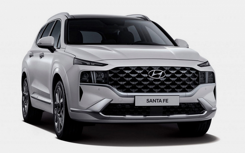Представлен новый Hyundai Santa Fe 2022: управление со смартфона и 6-местная версия