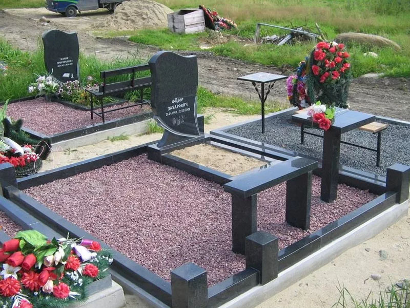 Благоустройство могилы на кладбище: виды услуг