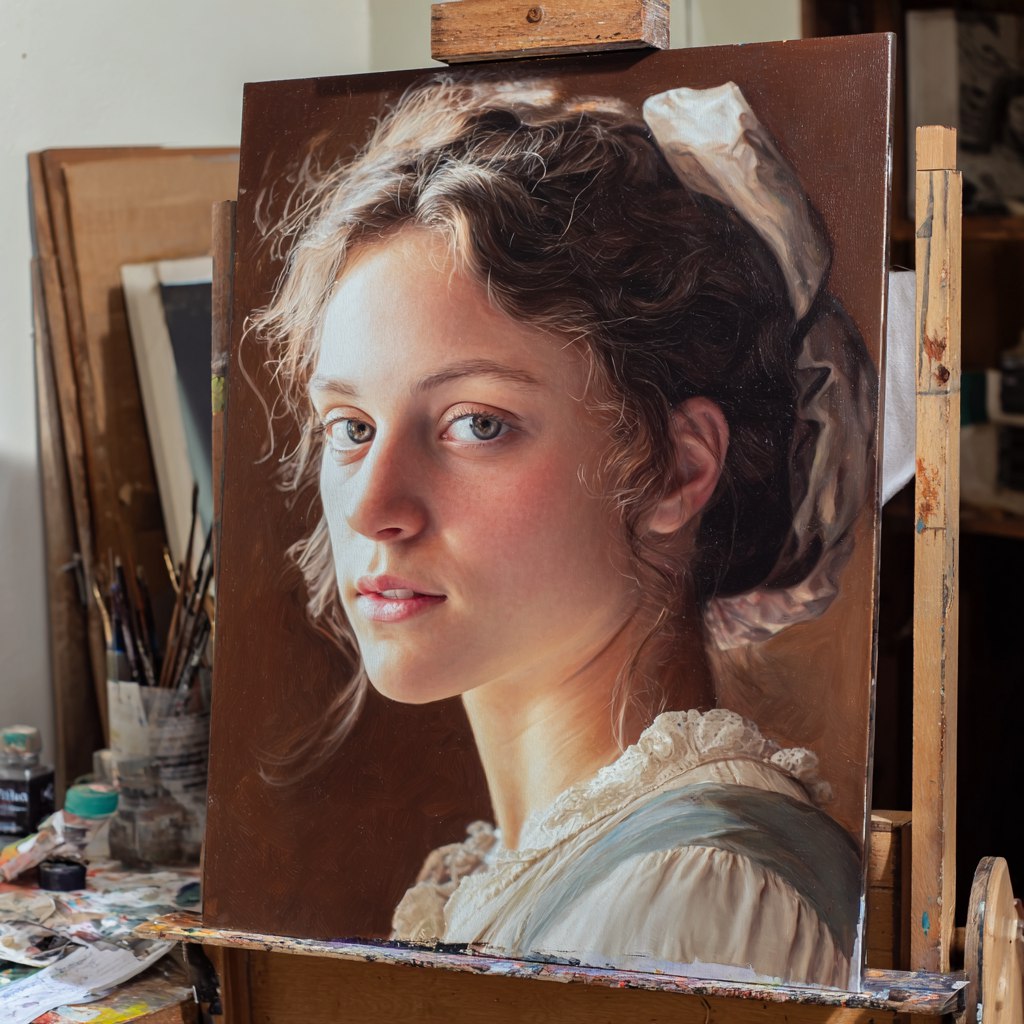 Портрет по фото как незабываемый подарок