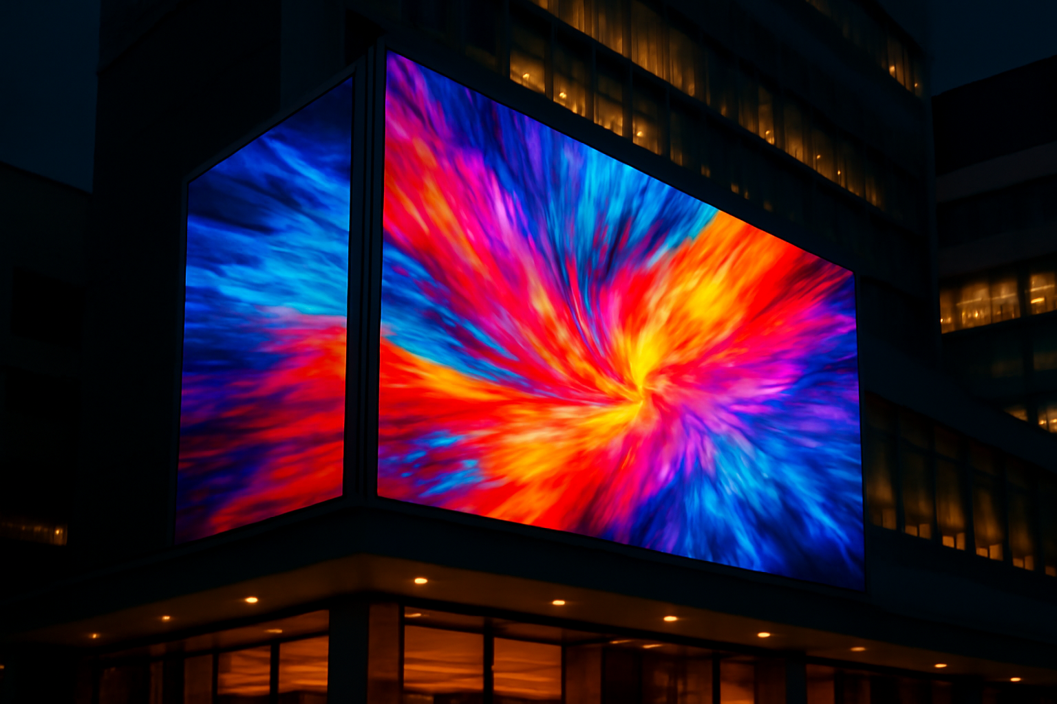 Эффективная реклама на светодиодных экранах: правила и советы