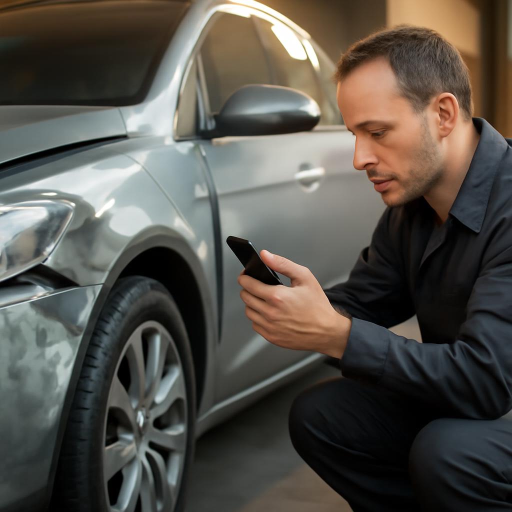 Диагностика повреждений автомобиля после ДТП в сервисе