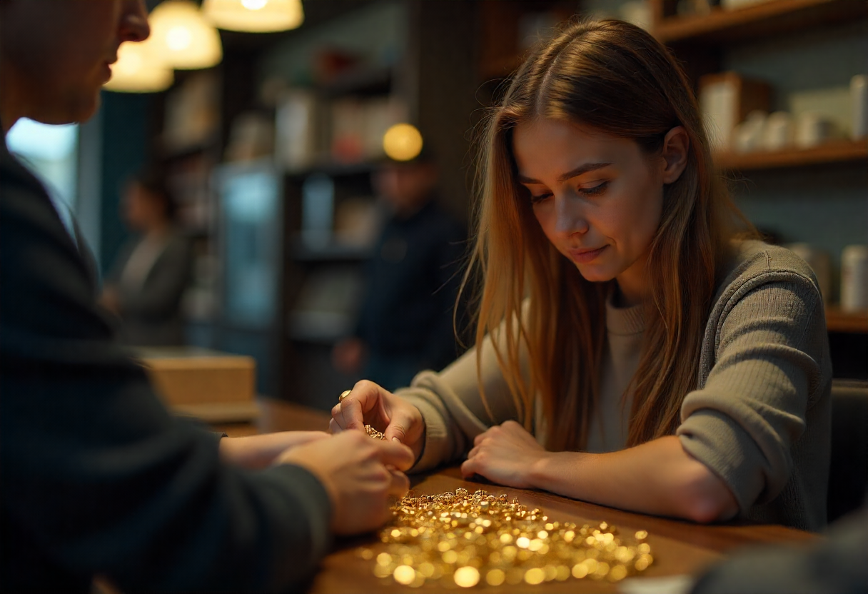 Как происходит оценка золота в ломбарде?